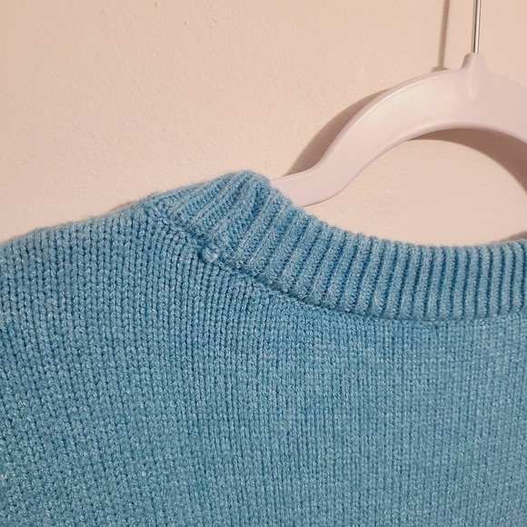 Philosophy | Women's Teal or Turquoise Crewneck Sweater (Size XL) - Picture 10 of 13